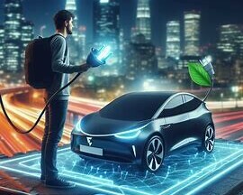 charging electric car